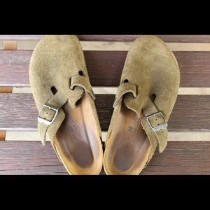 Birkenstock Suede Clogs
